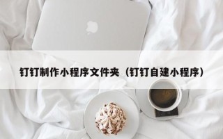 四川钉钉制作小程序文件夹（钉钉自建小程序）